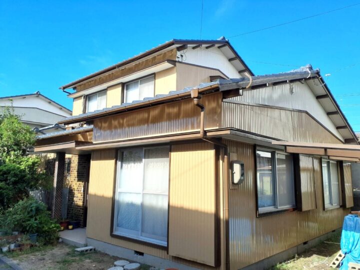 鳴門市撫養町　H様邸　屋根塗装・外壁塗装