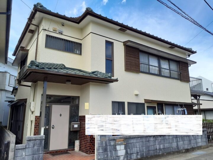徳島市鮎喰町　S様邸　屋根塗装・外壁塗装