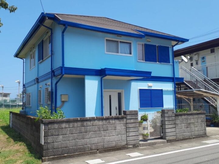 阿南市宝田町　T様邸　外壁塗装工事