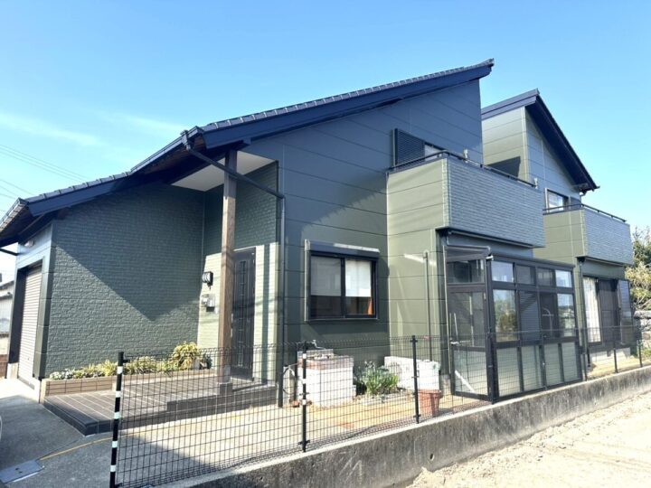 阿南市那賀川町　M様邸　外壁塗装工事